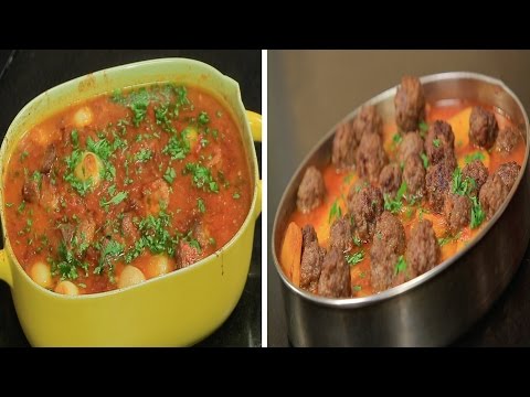 طريقة عمل طاجن لحمة بالطماطم