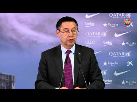 بالفيديو رئيس نادي برشلونة يؤكد أن الأكاديمية الماسية هي بيت الأحلام