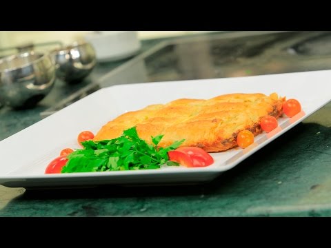 طريقة عمل جلاش بالسبانخ والدجاج