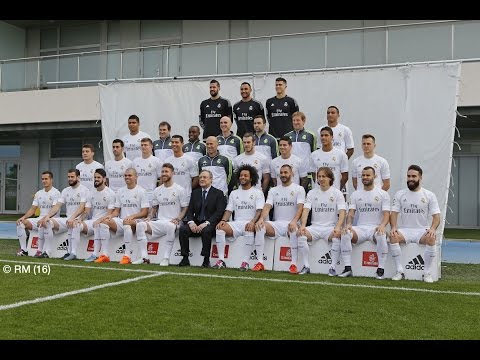 جلسة تصوير جديدة للنادى الملكى مع رونالدو الممنوع من السفر