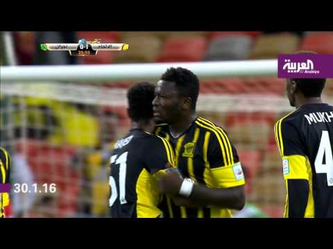 شاهد اتحاد جدة يتجاوز نجران بهدف مونتاري