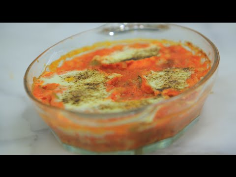 طريقة عمل فاصوليا بيضاء بالطماطم والبيض