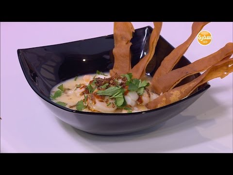 طريقة عمل كشك بالجمبري