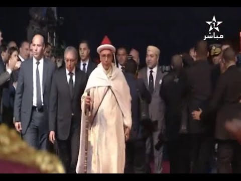 بالفيديو لحظة وصول الملك محمد السادس إلى ورزازات