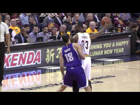 الملك ليبرون جيمس يحرز تريبل دابل الأربعين في مسيرته