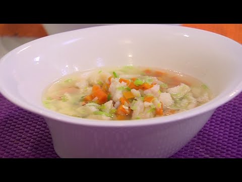 طريقة عمل بيوريه سمك بالجزر و الكرات من سن ٩ الى ١٢ شهور