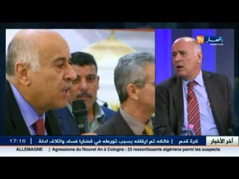 شاهد رئيس الاتحاد الفلسطيني لكرة القدم ضيف بلاطو النهار