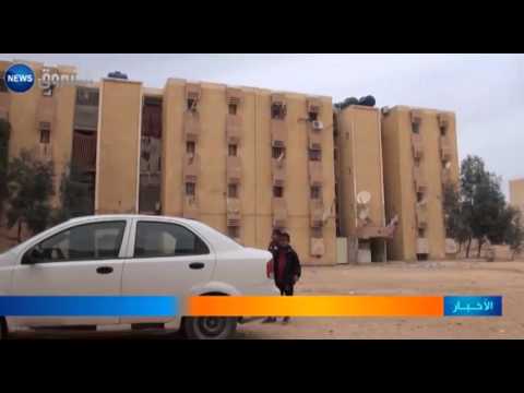 قنوات الصرف الصحي تتسرب تحت عمارتي حي 160 مسكن في أولاد جلال