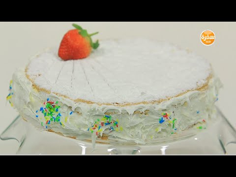 شاهد طريقة عمل تورتة الملفية