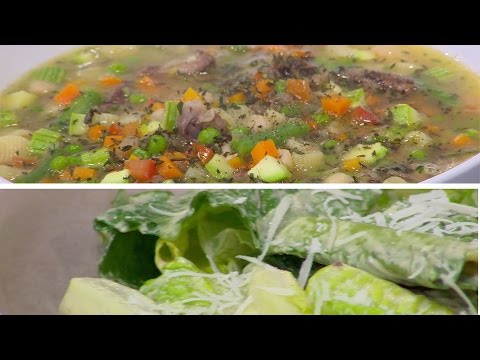 طريقة عمل شوربة العكاوي  سلطة أنشوجة بالمايونيز