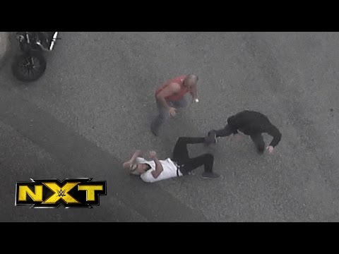 المصارع إينزو آموري يتعرض للضرب على بوابة الـ wwe