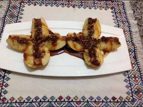 تحلية التفاح باللوز و العسل من المطبخ المغربي مع ربيعة