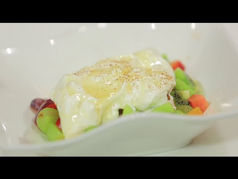 بالفيديو طريقة عمل كريمة المانجو بالفواكه و العسل