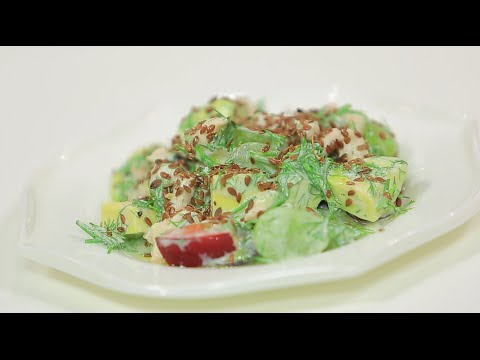 بالفيديو طريقة عمل سلطة السبيط بالفواكه و الافوكادو