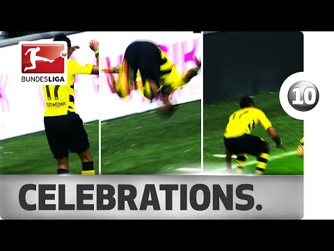 شاهد أشهر 10 احتفالات بهلوانية في تاريخ الدوري الألماني