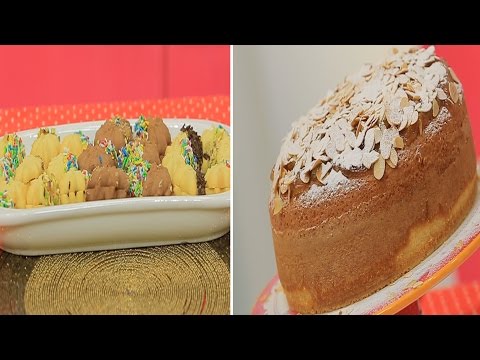 طريقة عمل كيكة البرتقال والجزر واللوز