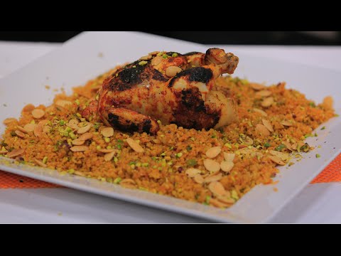 طريقة عمل دجاج محشي فريك