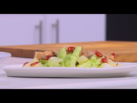 بالفيديو سلطة بطاطس بالأنشوجة