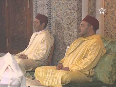 العاهل المغربي محمد السادس يترأس حفلا دينيًا