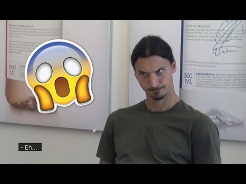 إبراهيموفيتش يقع ضحية الكاميرا الخفية لإجراء مقابلة عمل