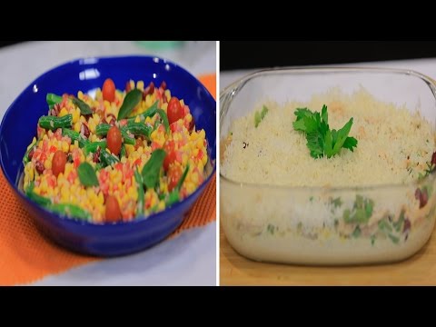 أرز بالدجاج والبشاميل  فرابيه كراميل و وصفات أخرى