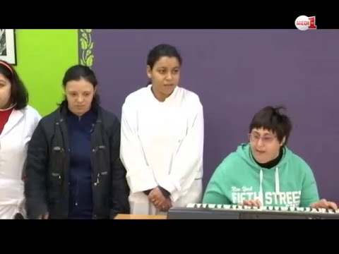 شاهد أنشودة لشباب من ذوي الاحتياجات الخاصة