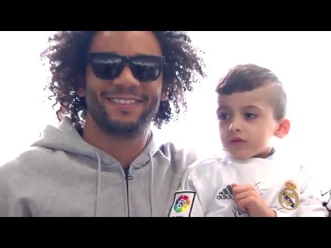 شاهد ريال مدريد يحقق حلم الطفل أحمد دوابشة