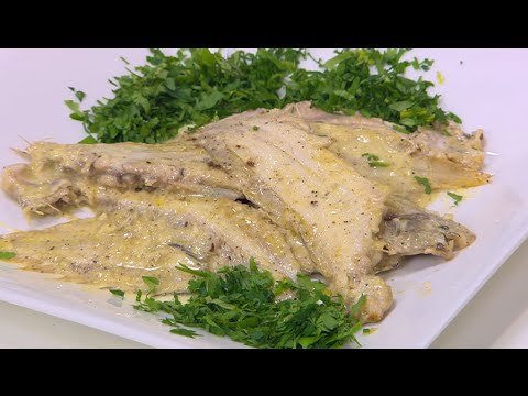طريقة عمل سمك موسى بالزبدة و الليمون