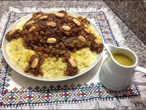 طريقة عمل كسكس مغربي