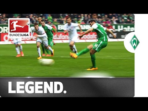 شاهد كلاوديو بيتزارو يحطم الرقم القياسي بأكبر عدد أهداف لنادي فيردر