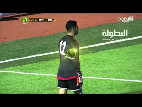 شاهد تدخل أسطوري للاعب المغرب منير المحمدي