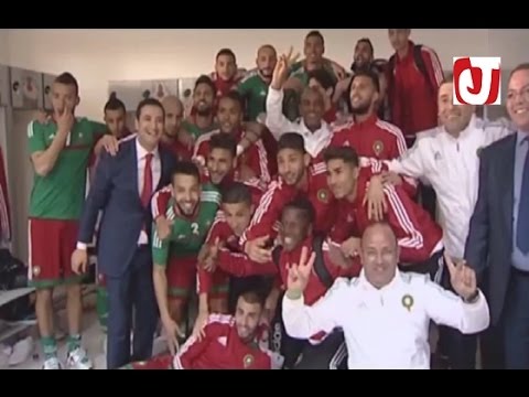 شاهد أجواء الفرحة بعد انتصار المنتخب الوطني