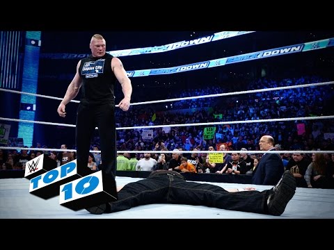 أفضل 10 لحظات خلال عرض ” smackdown”