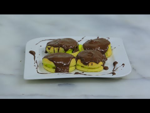 طريقة عمل إكلير بالكاسترد