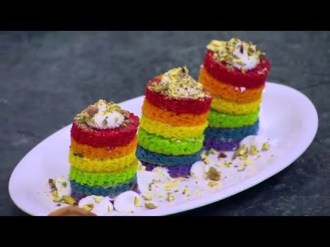 طريقة عمل جاتوه رينبو