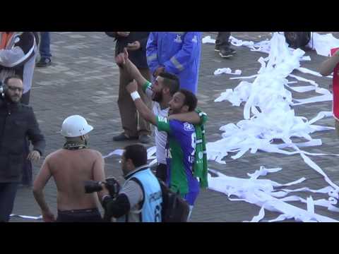 شاهد فرحة اللاعب عصام الراقي