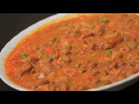 طريقة عمل فول بالسجق