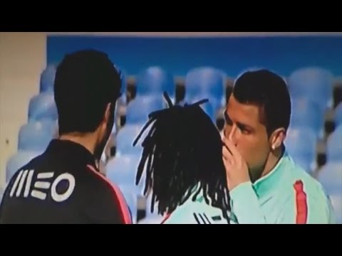 رونالدو يسخر من تسريحة شعر مواطنه ريناتو سانشيز