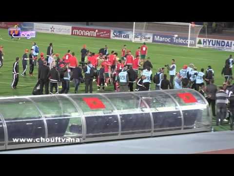 بالفيديو فرحة الأسود بعد مباراة الرأس الأخضر