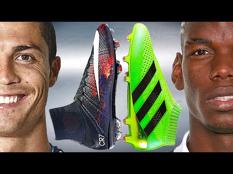 تحدى الأفضل بين إمكانيات حذاء كرستيانو وبوغبا