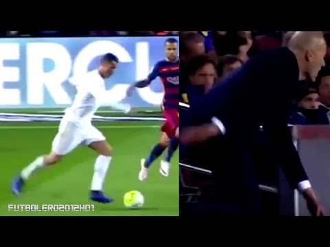 رد فعل زيدان عقب تصدي العارضة لهدف