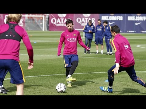 بالفيديو أجواء حزينة خلال تدريبات برشلونة