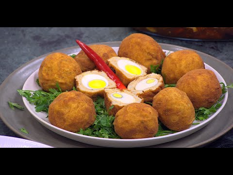 شاهد طريقة عمل كرات البيض بالبطاطس