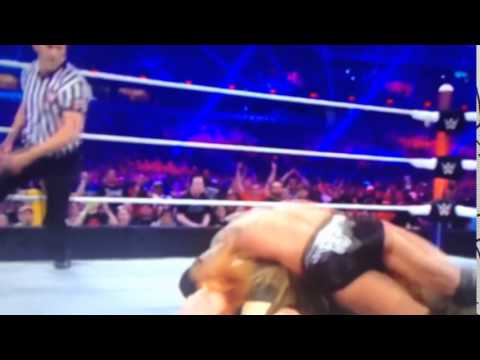 روك يحطم الرقم القياسي لأسرع مصارعة