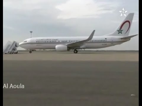 الملك يترأس مراسم تقديم طائرة بوينغ 787 دريملاينر