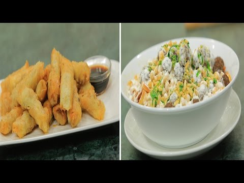 طريقة عمل رغيف لحم الدجاج و فتة حمص وحلقات البصل المقرمشة