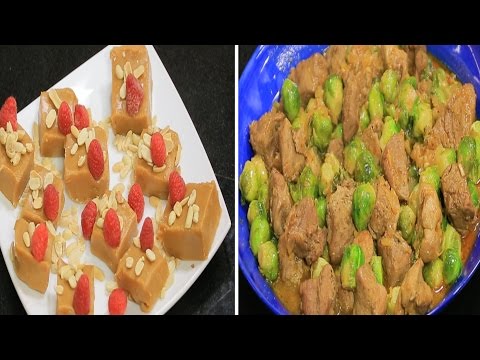 فيديو كرنب بمكعبات اللحمة وفادج بزبدة الفول السوداني