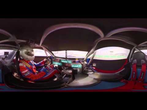 فيديو سباق فورميلا 1 بزاوية 360 درجة