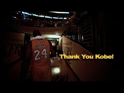 فيديو nba ونجومه يودعون الأسطورة كوبي براينت