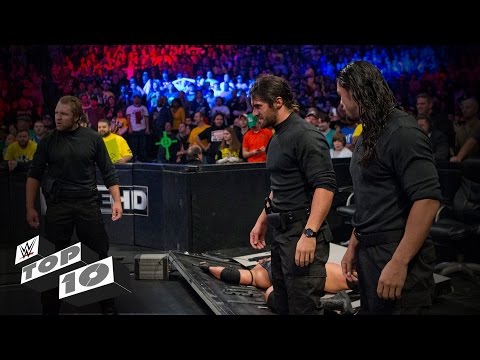 شاهد أفضل 10 ضربات مفاجئة على حلبات المصارعة